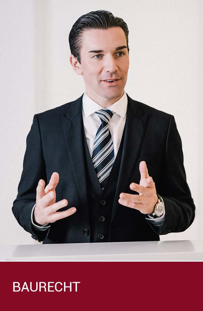 Baurechtsexperte Mag. Gunnar Rieger