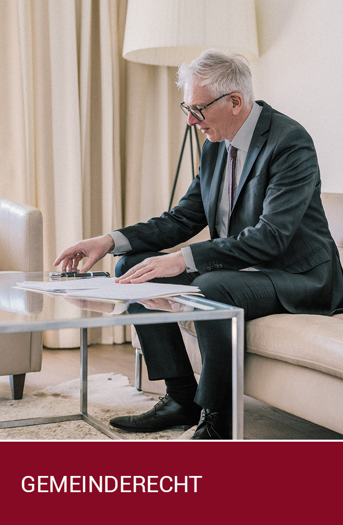 Gemeinderechtsexperte Dr. Stefan Holter